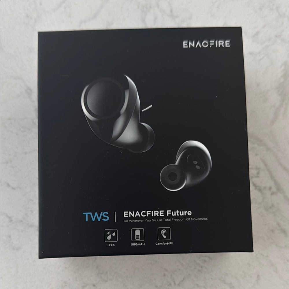 ENACFIRE Future TWS Wireless Earbuds - Black